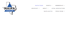 Tablet Screenshot of naifa-texas.org